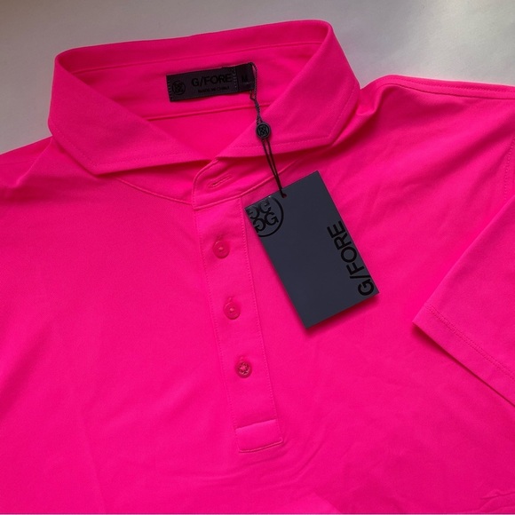 G/FORE Other - NWT G/FORE Essential Modern Spread Collar Tech Pique Polo M